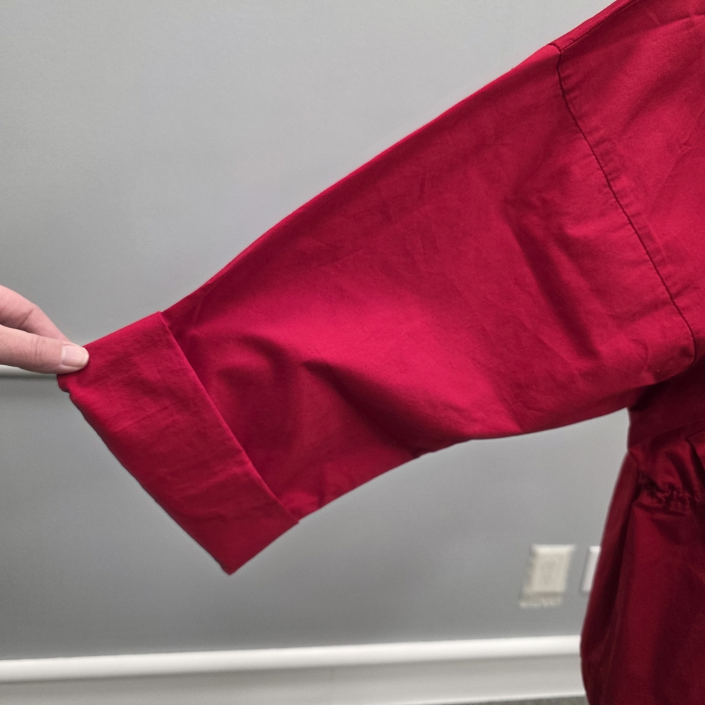 Liz Claiborne Women's Vibrant Red Utility Jacket - Picture 4 of 10